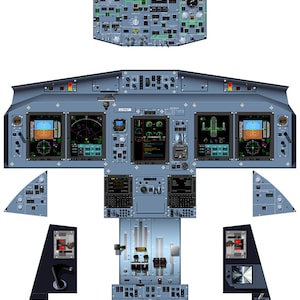 ATR 72-600 Cockpit Poster