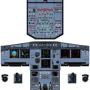 airbus 320 NEO Poster im gebrauchten Zustand