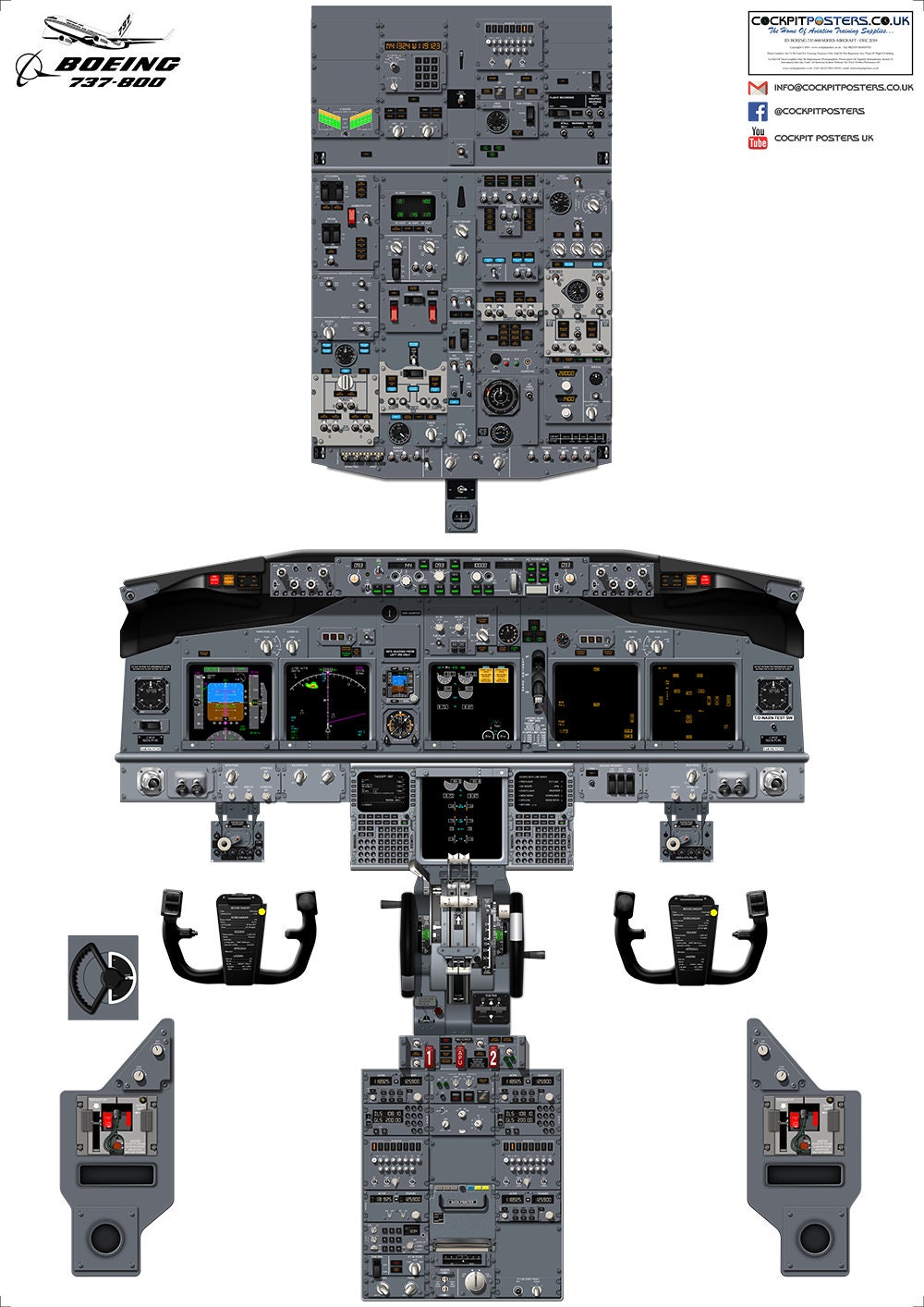 BOEING 737 コックピット シートベルト