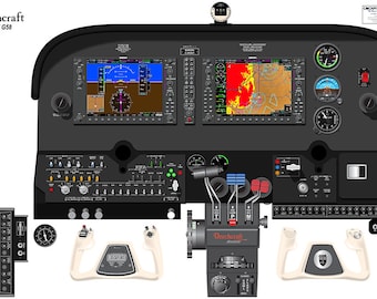 ビーチクラフト バロン G58 G1000 グラスコックピット コックピット