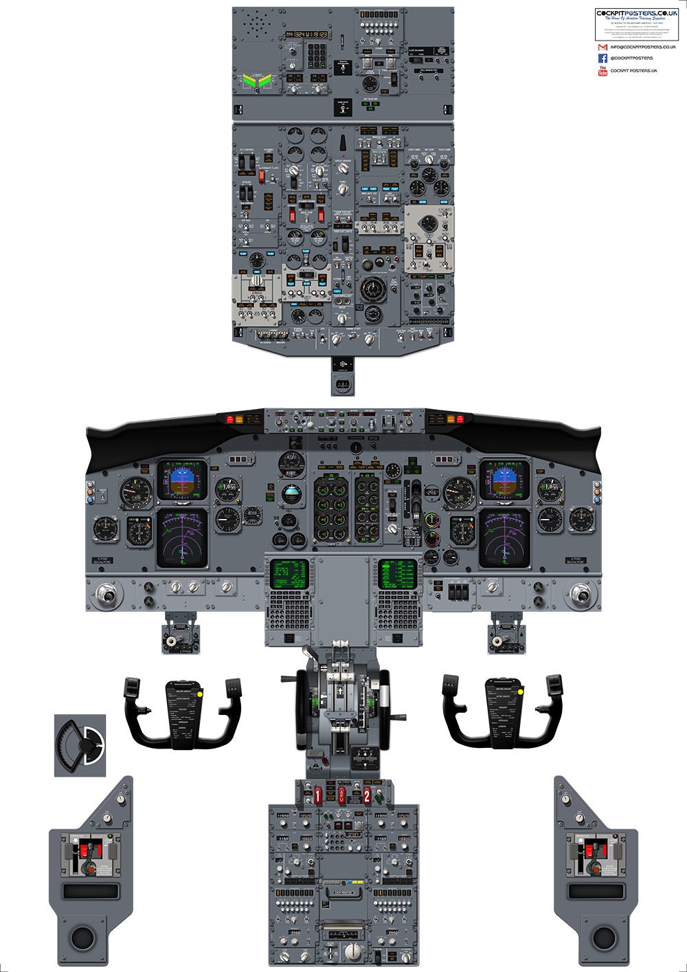 【希少 実物部品】ボーイング B737-300 MCDU 航空機コックピット部品 希少 実物部品】ボーイング B737-300 MCDU 航空機コックピット部品