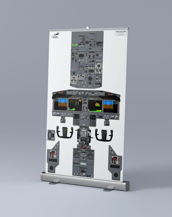 Boeing 737 MAX 8 Cockpit Poster - Etsy