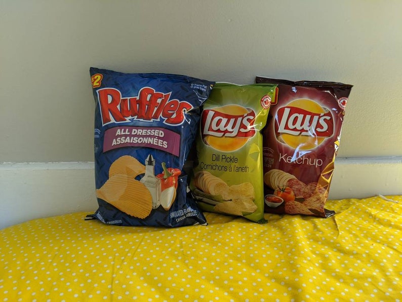 Canadian Chips Crisps Selection Dill Pickle Ketchup All Etsy
