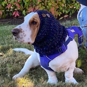 Medium- Knitted Dog Snood