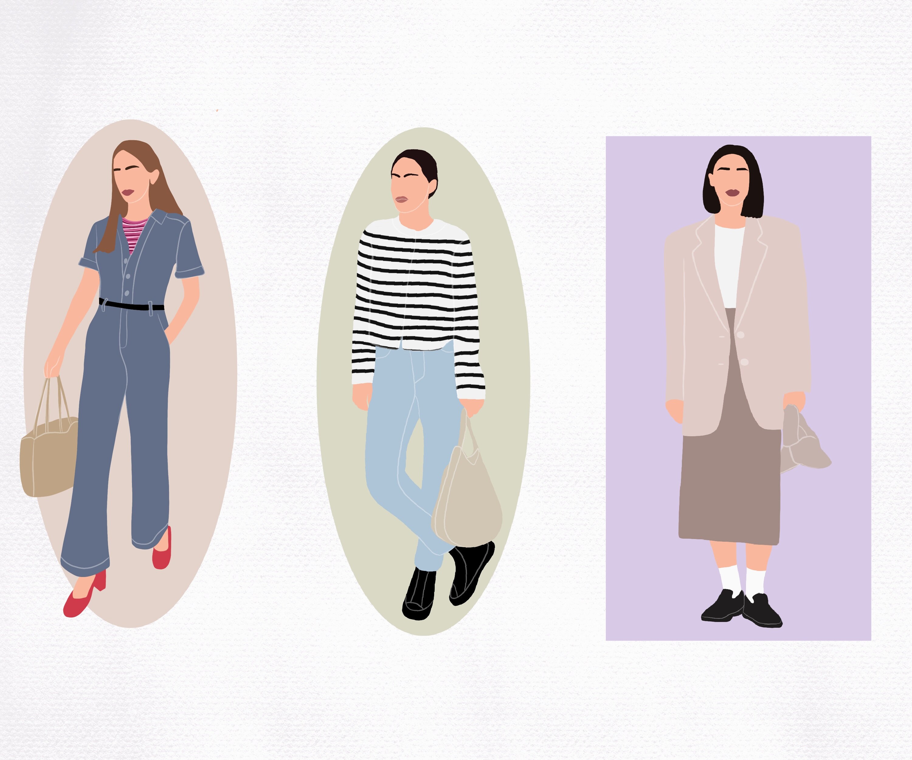 12 Abstract Woman Clipart Womans Clipart Fashion Woman Etsy