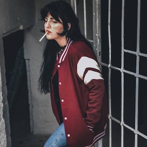 BOWIE jacket, replica Jacket, Womens Jackets, Festival Jacket,Bowie, Handmade Designer Comfy Jacket CHRISTIANE F inspired