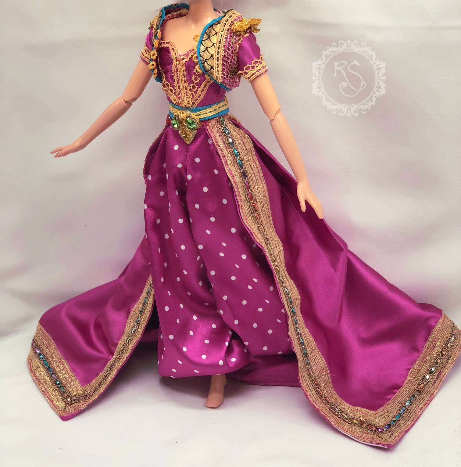 Aladdin 2019 Princess Jasmine Costume Live Action Outfits for Adults