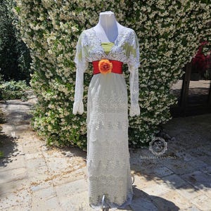 Rose Tea Dress from Titanic Edwardian Belle Epoque