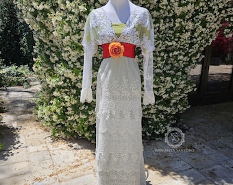 Rose Tea Dress from Titanic Edwardian Belle Epoque