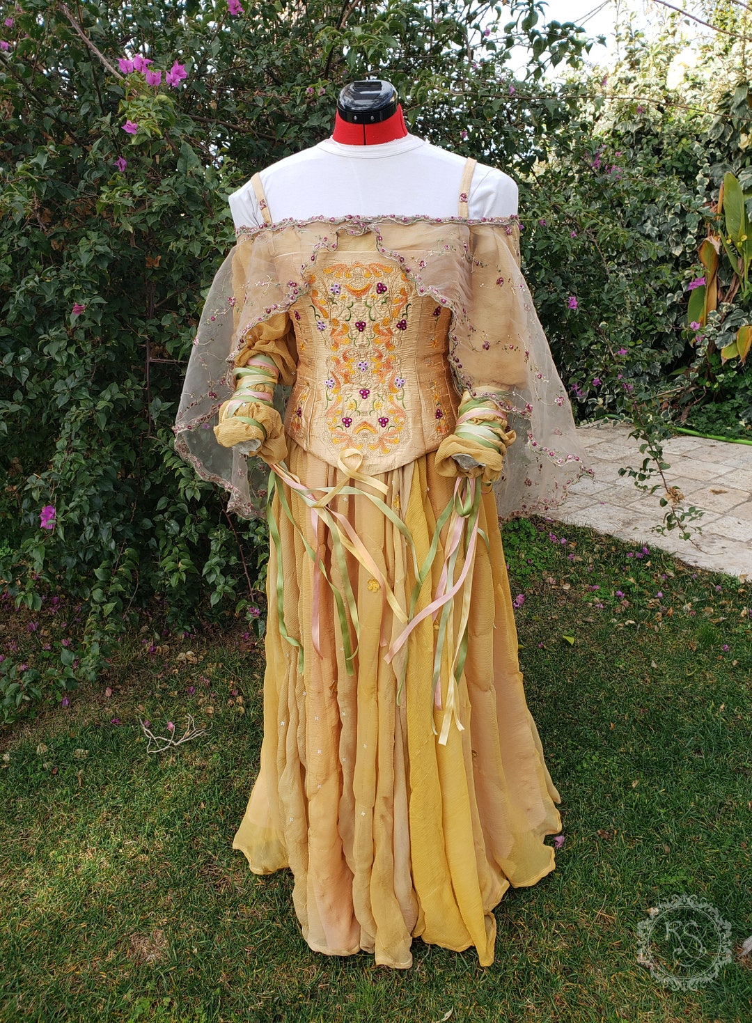 Padme Meadow Dress, Padme Picnic Dress, Padme Costume, Padme Floral
