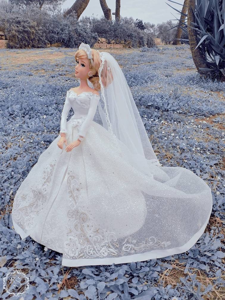 Cinderella in hot sale her wedding dress