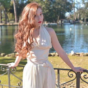 Marilyn inspired dress, Women Ideal Dress, Subway Dress, Women Ivory Dress, Elegant Dress, Cocktail dress, old money dress