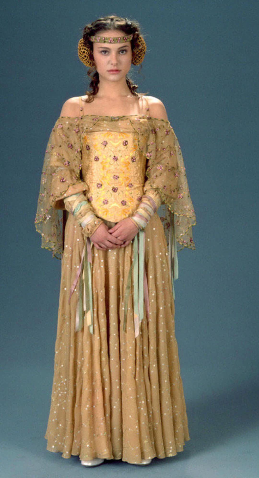Padme Meadow Yellow Dress, Padme Picnic Dress, Padme Costume, Padme