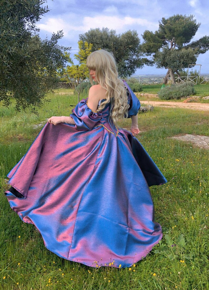 SLEEPING BEAUTY DRESS Changing Color Dress Cute Princess - Etsy