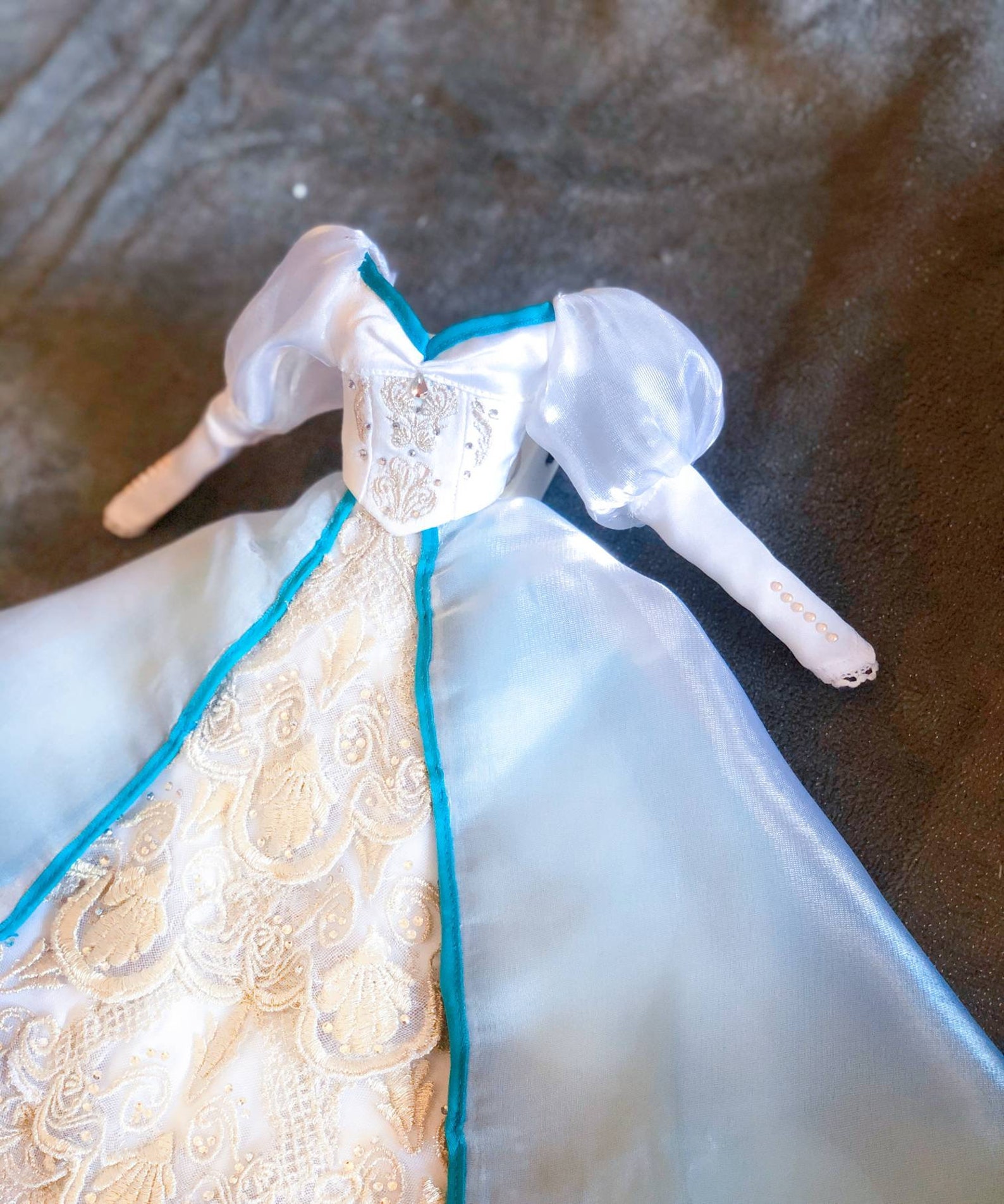 disney ariel wedding dress doll