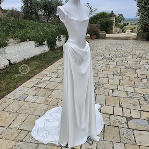 white christmas dresses Vivienne Westwood Nova Cocotte Luxury Wedding Gown – Rachel Scott Couture main image 1