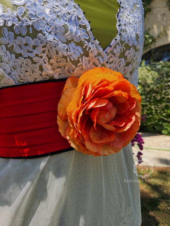 Rose inspired Tea dress, Edwardian dress, Belle Epoque dress, titanic inspired green dress, elegant Edwardian lace dress, Tea green dress