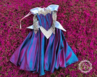 SLEEPING BEAUTY DRESS, Changing Color Dress, Cute Princess Dress