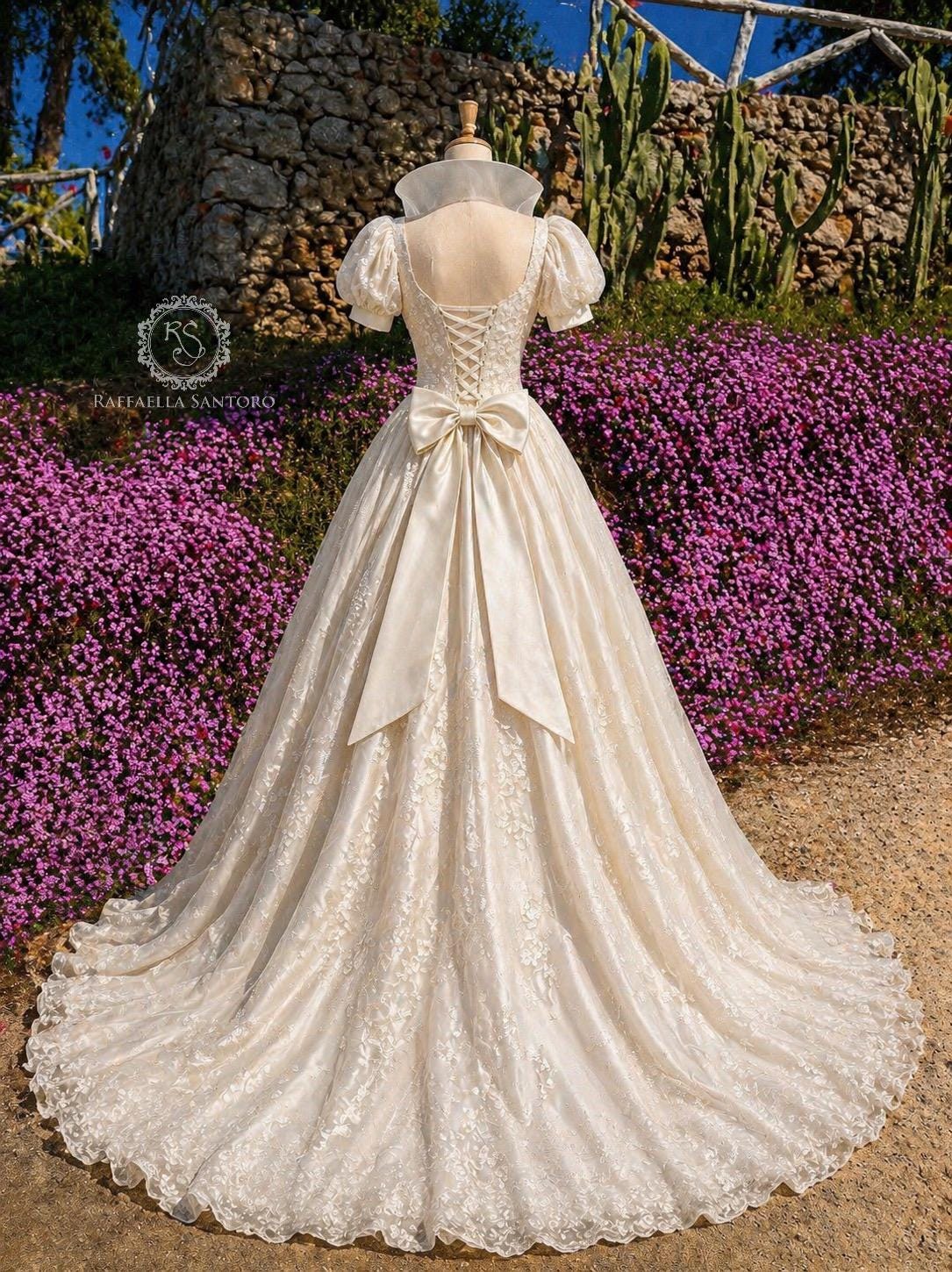 snow princess wedding dress D367