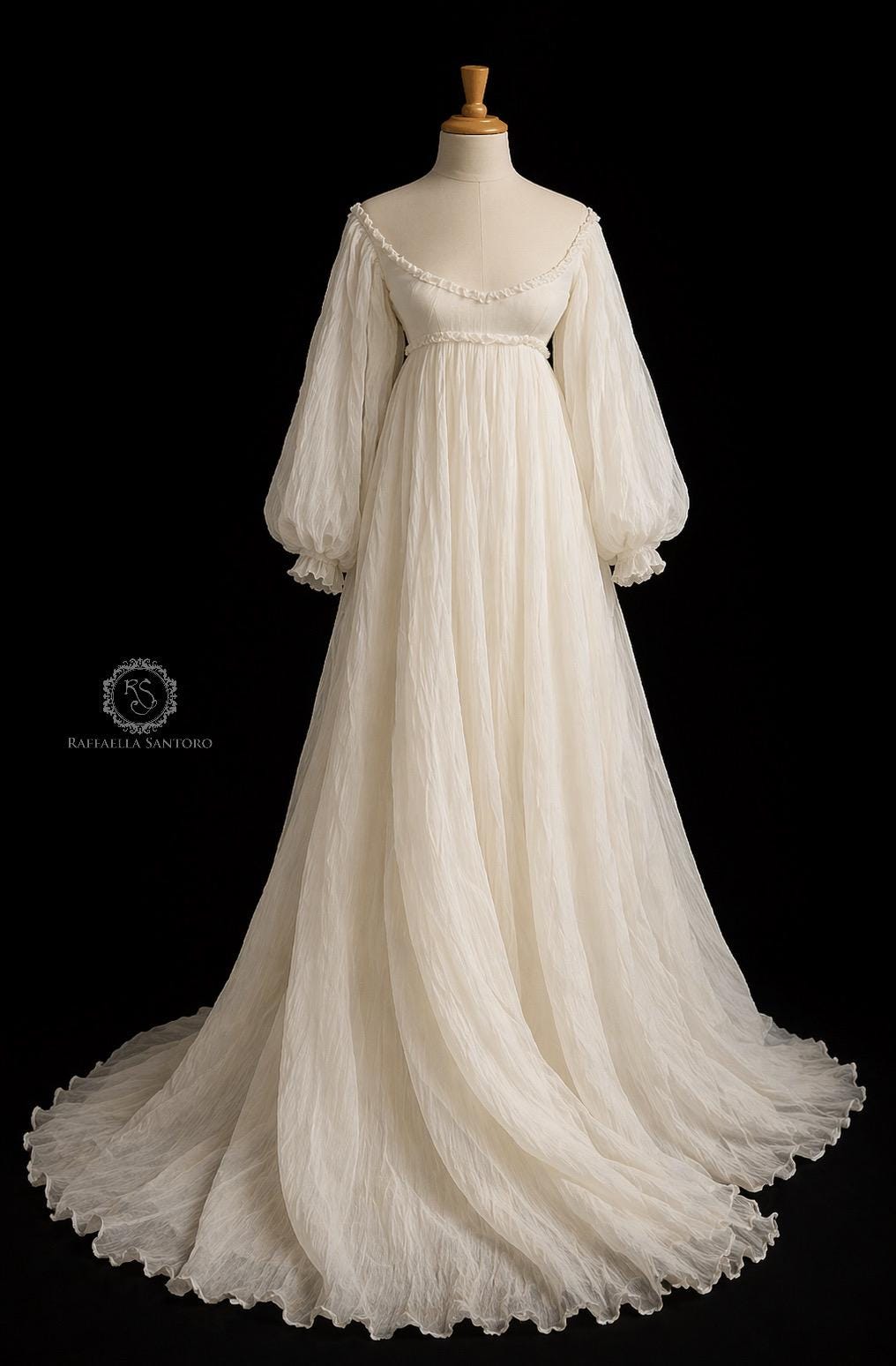 white maxi dress with bow Bronwyn White Strapless Maxi Dress with Neck Scarf M