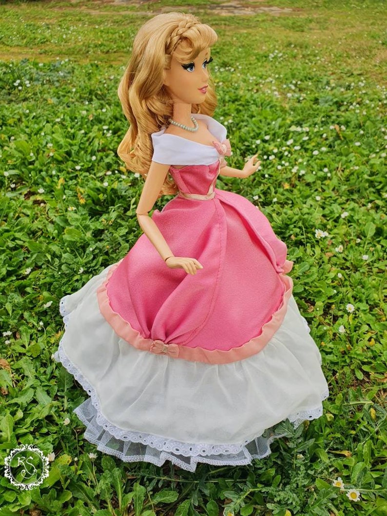 Cinderella Pink Dress for Dolls and Human With Pure Silk San Etsy