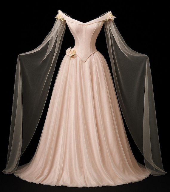 sleeping beauty bridesmaid dress Briar Rose Sleeping Beauty Princess Dress Blue/Pink Fairytale / 16 Girls