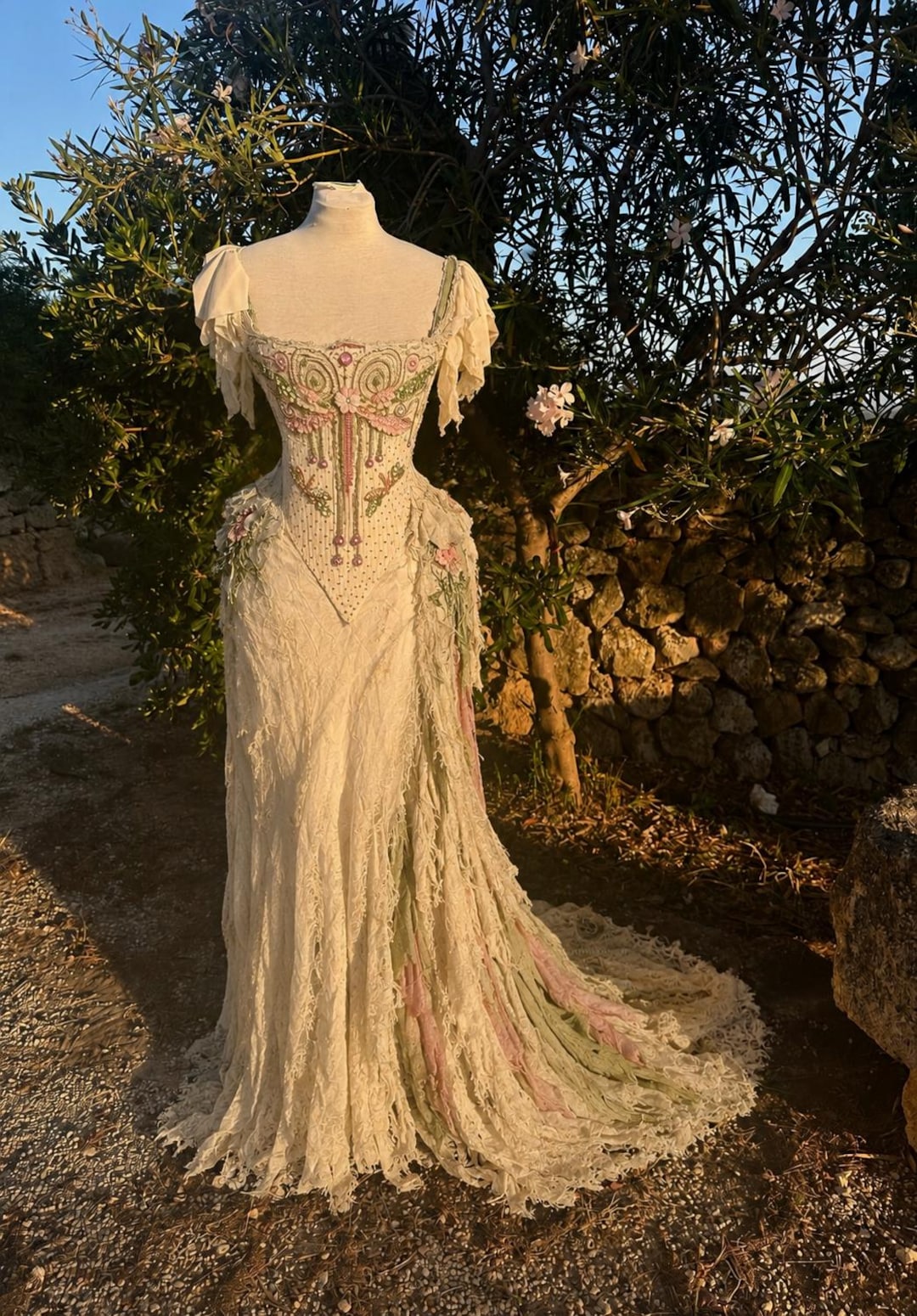 beautiful party dresses Shim BLUE Evening Dress This elegant A strapless fit and flare The 33 Chicest Autumn Color:Sea Mist
