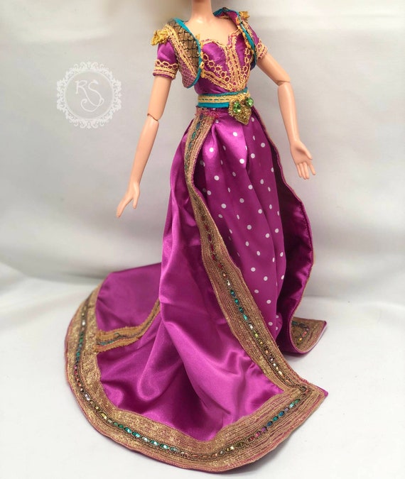 Réplique de la princesse Jasmine Aladdin Live Action Dress -  France
