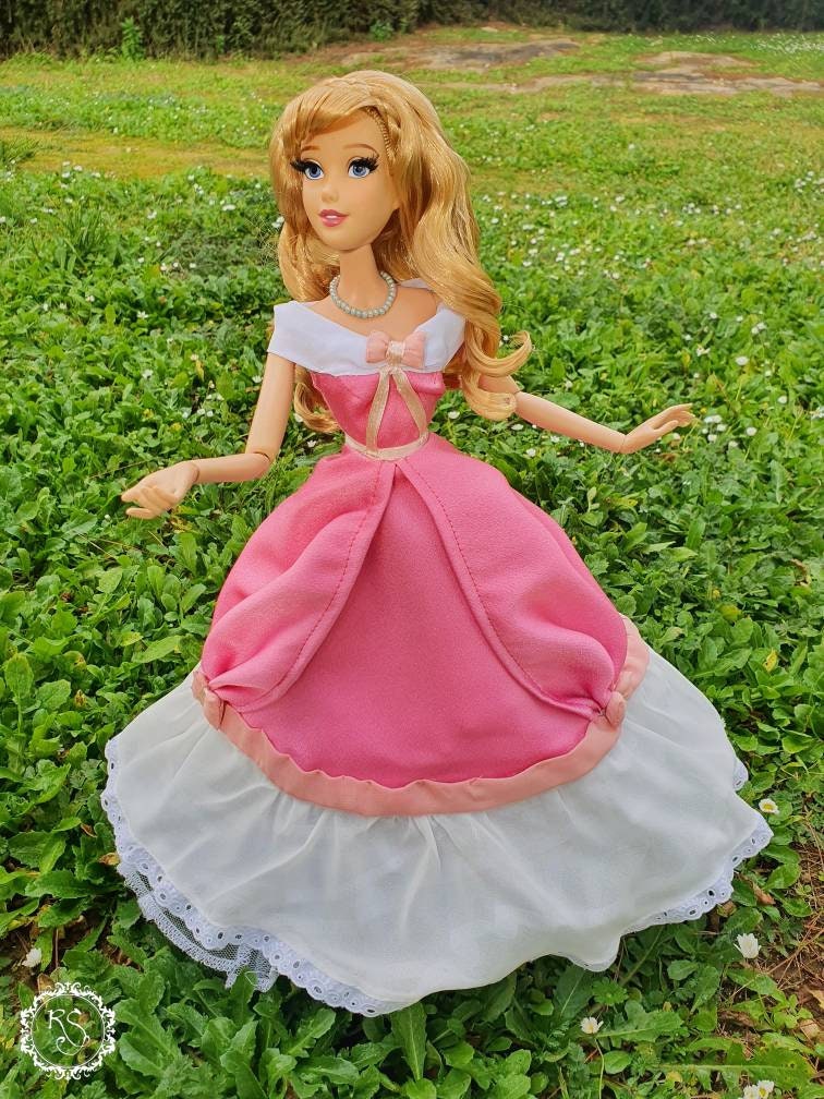 Cinderella Pink Dress for Dolls and Human With Pure Silk San Etsy