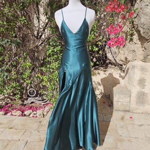 2 tone bridesmaid dresses Two Piece Bridesmaid Dresses Tulle Simple Cheap Long Bridesmaid Dresses  ARD1195 main image 0