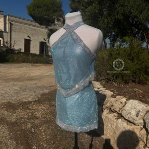 fairy top and skirt, Sabrina inspired dress, fairy set, costume for shows and party, celebrity inspired costume, juno inspired