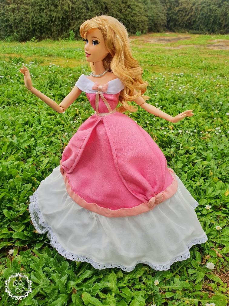 Cinderella Pink Dress for Dolls and Human With Pure Silk San Etsy