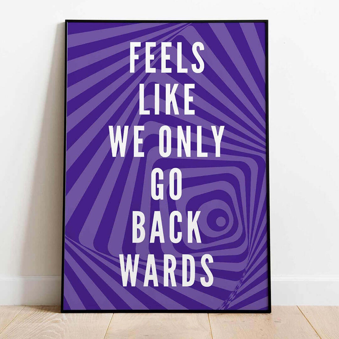 Tame Impala I Feel Like We Only Go Backwards Tame Impala Feels Like We Only Go Backwards Musik Poster | Etsy