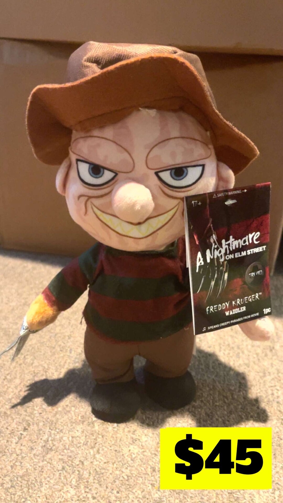 Freddy Krueger Doll Etsy