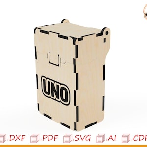 Eine Box für Laserschneiden, Box für Brettspiel, Box für Spielkarten, Vektorvorlagen für Laserschnitt, Vektoren für den Laserschnitt, SVG.