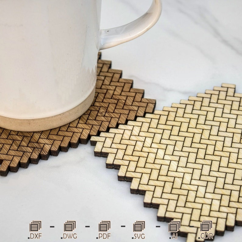 26 Cup Holder Designs for Laser Cut Cup Holder Laser Cut Etsy