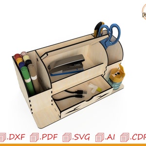 laser cutting desk organizer, cnc pen holder, student furniture, pencil holder, office furniture, cnc laser marker rack, pen holder