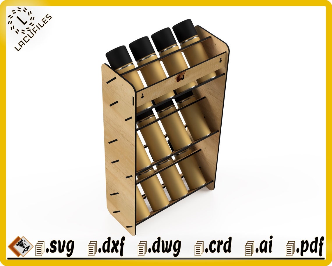 6mm Spray Paint Can Holder party shelf soda shelf aerosol Etsy