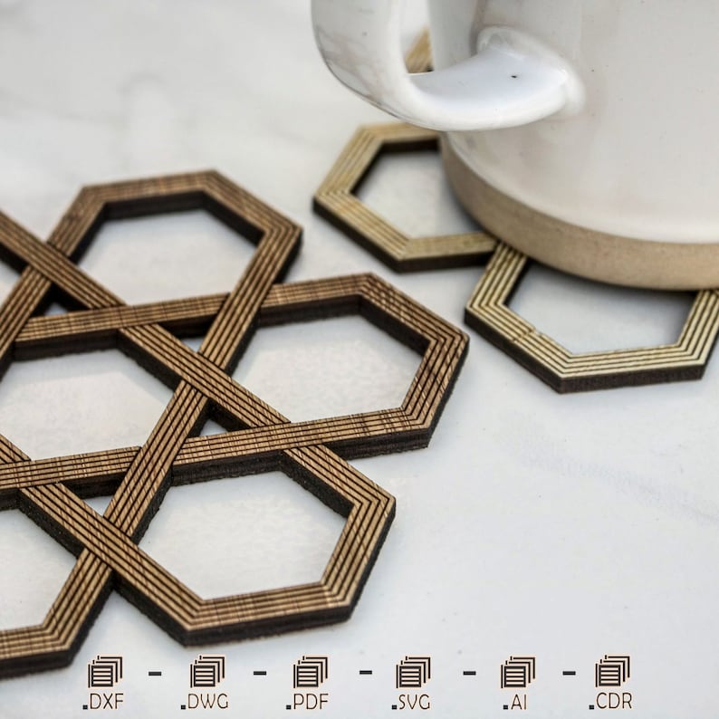 26 Cup Holder Designs for Laser Cut Cup Holder Laser Cut Etsy