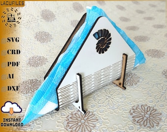 Napkin Holder Laser Cut Files, 3mm SVG Bundle (Digital Download)