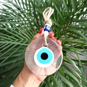 Olho Grego para Parede, Olho Grego Transparente, Decoração com Olho Grego, Presentes para Casa Nova