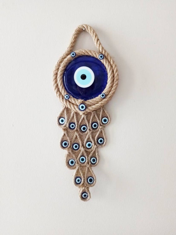 Böses Auge Wohnkultur, Pfau Böses Auge, Nazar Amulett, Türkisches Auge  Hängen, Böses Auge Seil, Böses Auge Türbehang, Neues Zuhause,  Weihnachtsgeschenke -  Schweiz