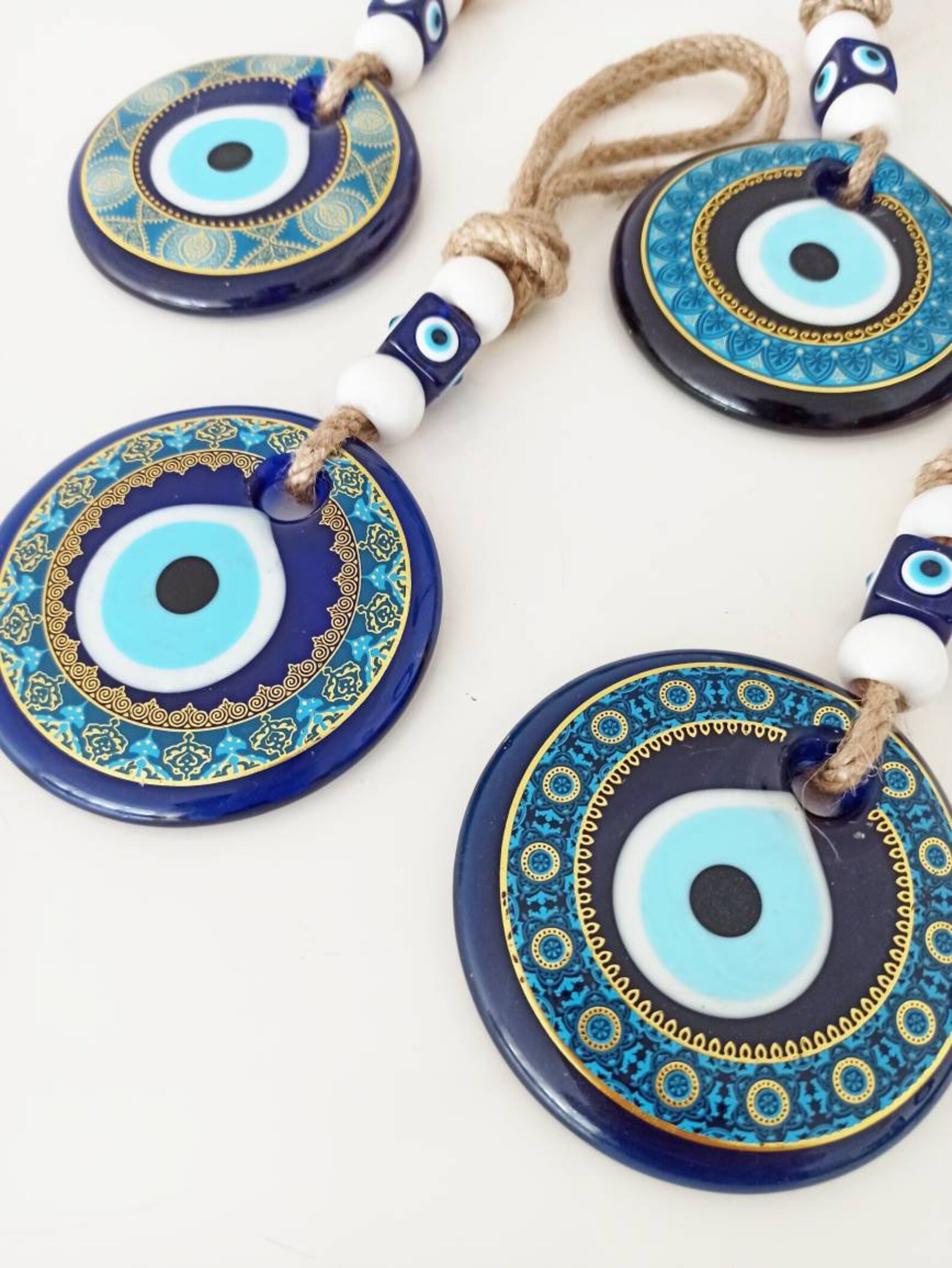 Evil Eye Decor for Home Evil Eye Art Turkish Blue Eye Nazar Etsy