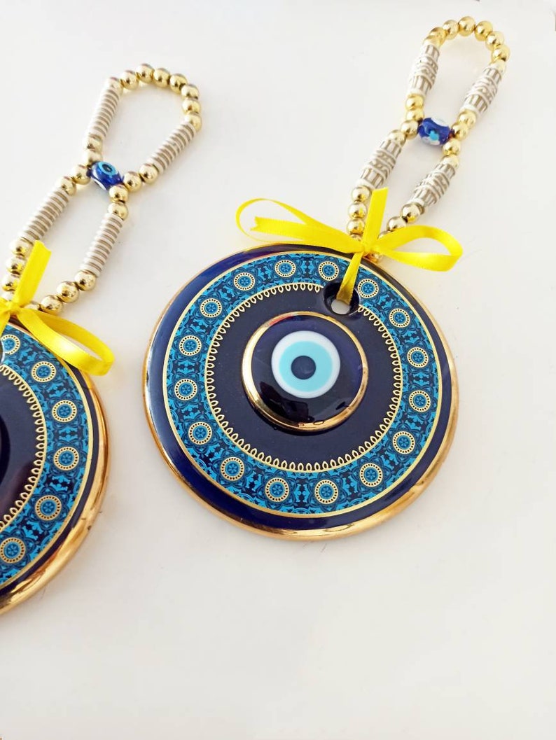 Evil Eye Wall Hanging Authentic Evil Eye Turkish Eye Decor Etsy