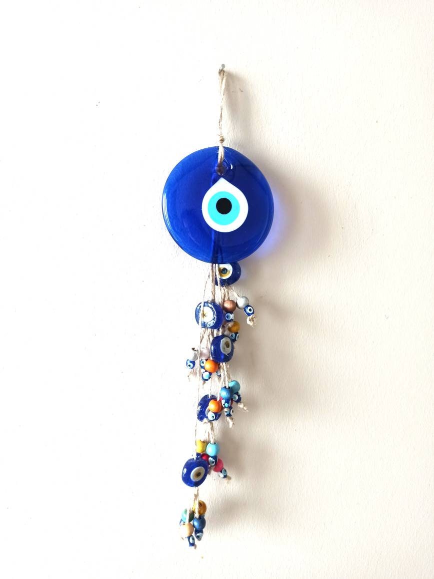 Blaues Auge Dekor, Türkisches Auge, Böse Auge Tür Aufhänger, Böse Auge  lange hängend, Türkisch Nazar, Böse Auge Perle, Nazar Amulett, griechisches  Auge - .de