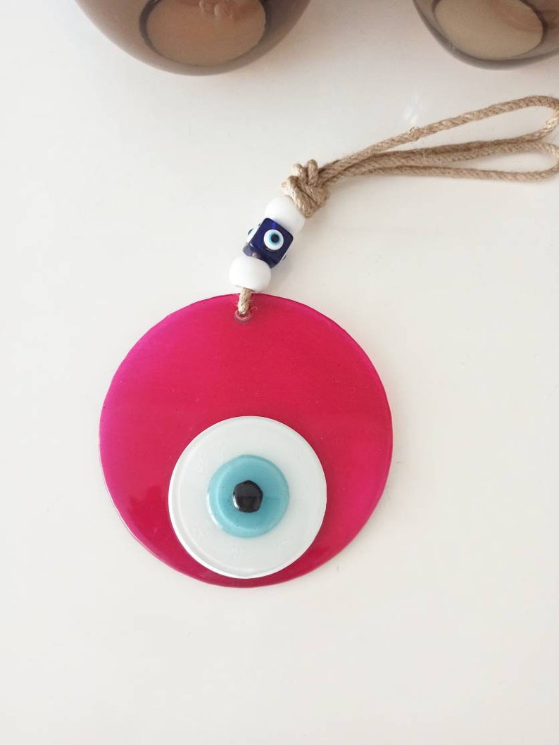 Evil Eye Wall Decor Pink Evil Eye Hanging Nursery Room | Etsy