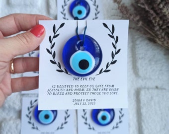 Wedding Favors for Guests in Bulk, Unique Wedding Gifts, Personalized, Evil Eye Favors, Thank you Favors, Engagement, Bridal Shower, Greek