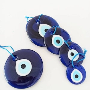 Evil Eye Bead, Evil Eye Wall Decor, Nazar, Glass Evil Eye, Turkish Eye, Greek Eye, Blue Evil Eye, Evil Eye Gift, Evil Eye Favor, Wedding