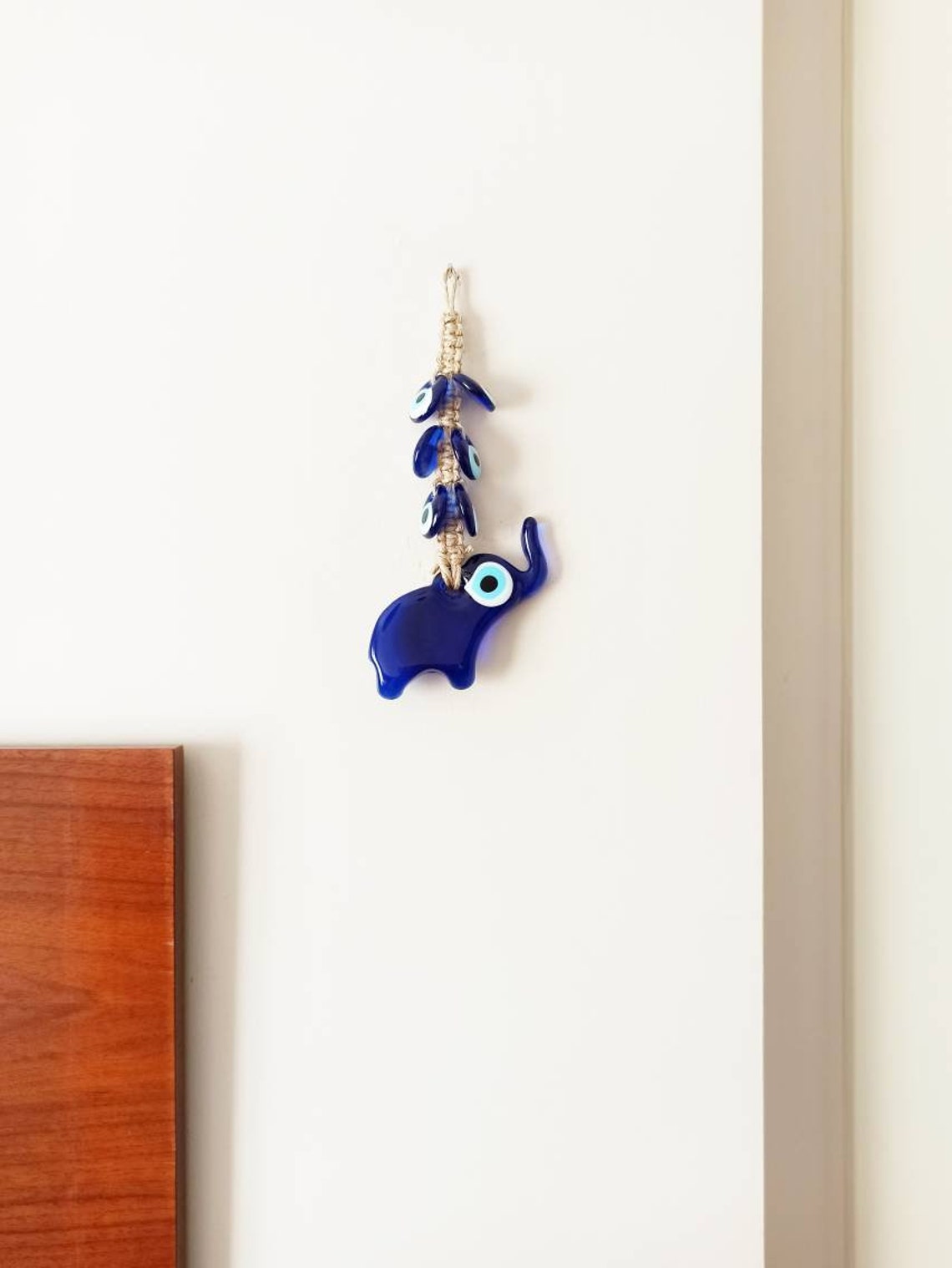Evil Eye Wandbehang Elefant Wand dekor Großes Böses Auge | Etsy