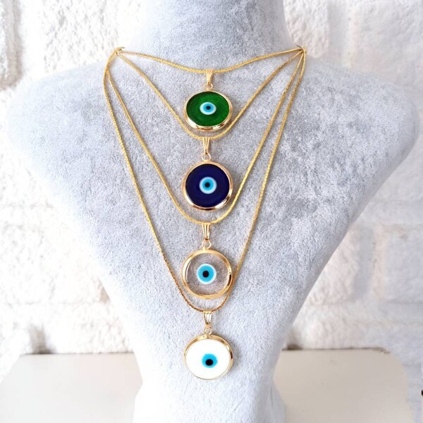 Glass Evil Eye - Etsy